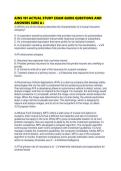 AINS 101 ACTUAL STUDY EXAM GUIDE QUESTIONS AND ANSWERS SURE A&period;pdf