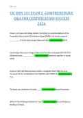UK DHN 101 EXAM 2 -COMPREHENSIVE&NewLine;Q&A FOR CERTIFICATION SUCCESS&NewLine;2026