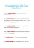 Fundamentals of Electricity Final Exam Newest &NewLine;2026 Questions and Correct Detailed Answers &NewLine;Already Graded A&plus; 