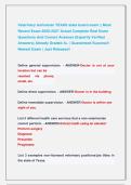 Veterinary technician TEXAS state board exam &vert;&vert; Most &NewLine;Recent Exam 2026-2027 Actual Complete Real Exam &NewLine;Questions And Correct Answers &lpar;Expertly Verified &NewLine;Answers&rpar; Already Graded A&plus; &vert; Guaranteed Success&excl;&excl; &NewLine;Newest Exam &vert; Just Released&excl; 
