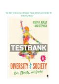Test Bank for Diversity and Society&colon; Race&comma; Ethnicity and Gender 6th Edition by Healey