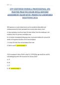 CPP CERTIFIED PAYROLL PROFESSIONAL APA&NewLine;MASTER PRACTICE EXAM-WELL REVISED&NewLine;ASSESSMENT EXAM WITH PERFECTLY ANSWERED&NewLine;SOLUTIONS 2026&NewLine;