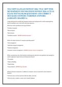 WGU D075 OA EXAM NEWEST 2026 &sol; WGU D075 WEB DEVEOPMENT FOUNDATIONS NEWEST 2026 ACTUAL EXAM TEST BANK 80 QUESTIONS AND CORRECT DETAILED ANSWERS &lpar;VERIFIED ANSWERS&rpar; &vert;ALREADY GRADED A&plus; 