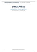 Samenvatting Inleiding tot het Economisch Recht &vert; KU Leuven&lpar;HIR&rpar; &vert; 2025&sol;26