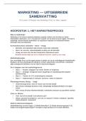 Samenvatting Marketing &vert; Principes van Marketing &vert; KU Leuven &vert; 2025&sol;26