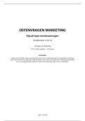 Oefenvragen Marketing &vert; Principes van Marketing &vert; KU Leuven &vert; 2025&sol;26