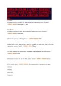 NURS 684 EXAM 2 LATEST 2026&sol;2027&NewLine;ACTUAL QUESTIONS WITH CORRECT&NewLine;ANSWERS 100&percnt; VERIFIED GRADED&NewLine;A&plus;