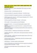 FNDH 620 ACTUAL EXAM STUDY GUIDE QUESTIONS AND ANSWERS SURE A&period;pdf