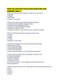 FNDH 620 UPDATED EVALUATION QUESTIONS AND ANSWERS SURE A&period;pdf