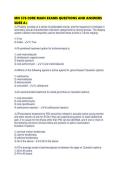 MN 576 CORE MAIN EXAMS QUESTIONS AND ANSWERS SURE A&period;pdf