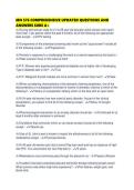 MN 576 COMPREHENSIVE UPDATED QUESTIONS AND ANSWERS SURE A&period;pdf