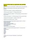 HCA100 TESTED EXAM ALL QUESTIONS AND ANSWERS SURE A&period;pdf