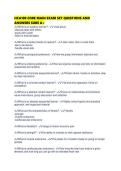HCA100 CORE MAIN EXAM SET QUESTIONS AND ANSWERS SURE A&period;pdf