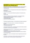 INSTRUMENTAL ANALYSIS ACS UPDATED FINAL EXAM QUESTIONS AND ANSWERS SURE A&period;pdf