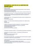 INSTRUMENTAL ANALYSIS ACS ALL QUESTIONS AND ANSWERS SURE A&period;pdf