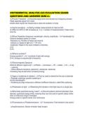 INSTRUMENTAL ANALYSIS ACS EVALUATION EXAMS QUESTIONS AND ANSWERS SURE A&period;pdf