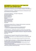 INSTRUMENTAL ANALYSIS ACS LATEST EXAM TEST QUESTIONS AND ANSWERS SURE A&period;pdf