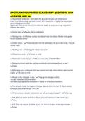 EPIC TRAINING UPDATED EXAM SCRIPT QUESTIONS AND ANSWERS SURE A&period;pdf