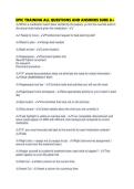 EPIC TRAINING ALL QUESTIONS AND ANSWERS SURE A&period;pdf