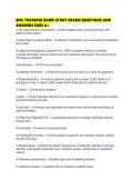 EPIC TRAINING GUIDE STUDY EXAMS QUESTIONS AND ANSWERS SURE A&period;pdf