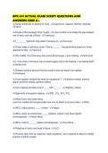 BPK 241 ACTUAL EXAM SCRIPT QUESTIONS AND ANSWERS SURE A&period;pdf