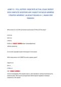 2026 MCAT-Style Practice Exam&colon; Verified Questions & Answers in General Chemistry&comma; Organic Chemistry&comma; Physics&comma; and Biochemistry