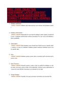WGU - D426&colon; OBJECTIVE&NewLine;ASSESSMENT LATEST 2026&sol;2027&NewLine;ACTUAL EXAM QUESTIONS WITH&NewLine;CORRECT ANSWERS 100&percnt; VERIFIED&NewLine;GRADED A&plus;