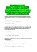 HeartCode PALS &ndash; Practice Exam Questions and Verified Answers &lpar;2025 Most Tested Topics&rpar;