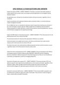 APCO MODULE 12 EXAM QUESTIONS AND ANSWERS&period;