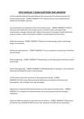 APCO MODULE 2 EXAM QUESTIONS AND ANSWERS&period;