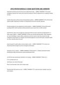 APCO REVIEW MODULE 3 EXAM QUESTIONS AND ANSWERS&period;