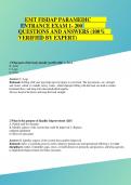 Emergency Medical Technician FISDAP Paramedic Entrance Examination Study Guide Bundle with Practice Questions and Answers