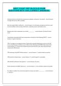 WEST COAST EMT BLOCK &num;2 EXAM  QUESTIONS WITH 100&percnt; CORRECT ANSWERS &period;