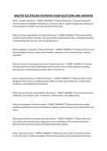 MASTER ELECTRICIAN OVERVIEW EXAM QUESTIONS AND ANSWERS