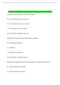 PCIP Exam Questions with Complete Answers Latest Graded A&plus;