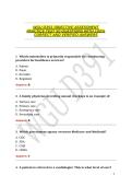 WGU D391 OBJECTIVE ASSESSMENT PRACTICE TEST 50 QUESTIONS WITH 100&percnt; CORRECT AND VERIFIED ANSWERS