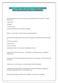WEST COAST EMT BLOCK 3 EXAM QUIZZES WITH ACCURATE RIGHT ANSWERS &period;