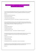 EMT- BLOCK 3 QUIZZES WITH ANSWERS UPDATED 2026 -2027 &period;
