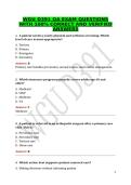 WGU D391 OA EXAM QUESTIONS WITH 100&percnt; CORRECT AND VERIFIED ANSWERS