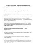 NYC MASTER ELECTRICIAN EXAM QUESTIONS AND ANSWERS
