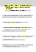 National Certification Examination Preparation Study Guide and Practice Question Resource