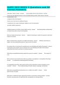 NURS 3510 WEEK 5 Questions and All Correct Answers&period;&NewLine;&NewLine;