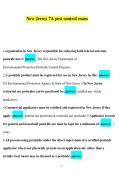 New Jersey Category Seven A Pest Control Licensing Examination Study Guide and Practice Question Resource