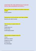 AIR METHODS PRE-HIRE CERTIFIED QUALITY EXAM 385 &NewLine;&lpar;ACTUAL 2026&rpar; GUARANTEED PASS RATED A&plus;