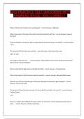 EKG PRACTICE TEST QUESTIONS WITH ANSWERS RATED 100&percnt; CORRECT &period;