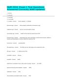 NUR 2310- Exam 1 Test Questions Answered Correctly 2026 Updated&period;&NewLine;&NewLine;