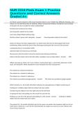 NUR 2310-Peds Exam 1 Practice Questions and Correct Answers Graded A&plus;&period;