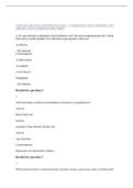 NURS 6023 HEALTH ASSESSMENT EXAM 1 &vert; 50 QUESTIONS AND ANSWERS &vert; 2026 UPDATE &vert; WITH COMPLETE SOLUTIONS&period;