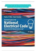 Solution Manual For Illustrated Guide to the National Electrical Code 9th Edition by Charles R&period; Miller &vert; All 1-19 Chapters Covered With Questions And Verified Solutions With Detailed Rationales And Case Studies&period;