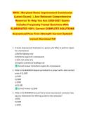MHIC &vert; Maryland Home Improvement Commission &NewLine;&lpar;Latest Exam&rpar; &vert; &vert; Just Released Comprehensive &NewLine;Resource To Help You Ace 2026-2027 Exams &NewLine;Includes Frequently Tested Questions With &NewLine;ELABORATED 100&percnt; Correct COMPLETE SOLUTIONS &NewLine;Guaranteed Pass First Attempt